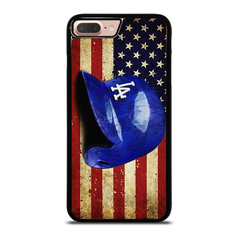 LOS ANGELES DODGERS LA BASEBALL HELMET iPhone 7 / 8 Plus Case Cover