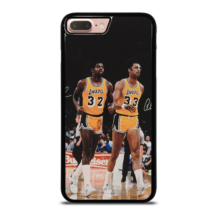 MAGIC JOHNSON X KAREEM ABDUL JABBAR LA LAKERS iPhone 7 / 8 Plus Case Cover
