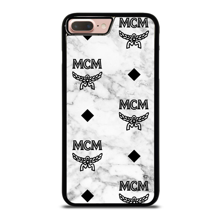 MCM WORLDWIDE WHITE MARBLE iPhone 7 / 8 Plus Case Cover