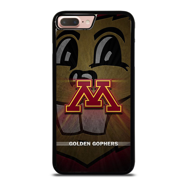 MINNESOTA GOLDEN GOPHERS METAL LOGO iPhone 7 / 8 Plus Case Cover