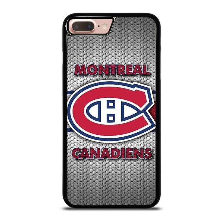 MONTREAL CANADIENS NHL METAL LOGO iPhone 7 / 8 Plus Case Cover MONTREAL CANADIENS NHL METAL LOGO iPhone 7 / 8 Plus Case Cover
