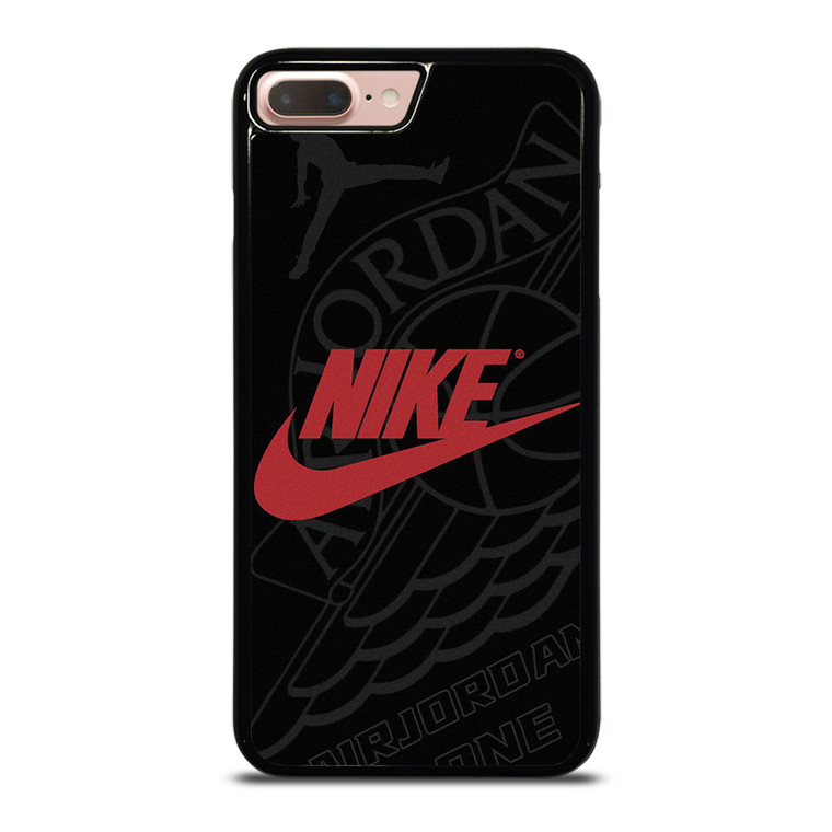 NIKE AIR JORDAN ONE SILHOUETTE iPhone 7 / 8 Plus Case Cover NIKE AIR JORDAN ONE SILHOUETTE iPhone 7 / 8 Plus Case Cover