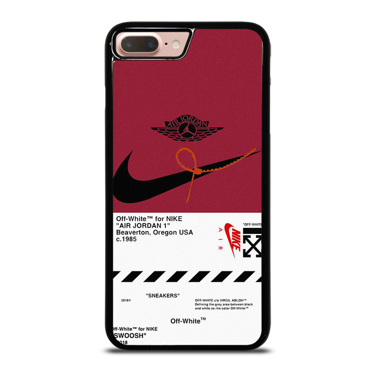 NIKE SWOOSH AIR JORDAN OFF WHITE iPhone 7 / 8 Plus Case Cover NIKE SWOOSH AIR JORDAN OFF WHITE iPhone 7 / 8 Plus Case Cover