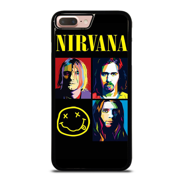 NIRVANA ROCK BAND WPAP iPhone 7 / 8 Plus Case Cover NIRVANA ROCK BAND WPAP iPhone 7 / 8 Plus Case Cover