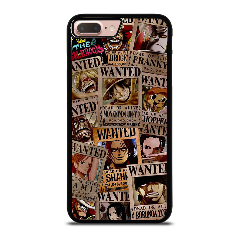 ONE PIECE WANTED POSTER COLLECTION iPhone 7 / 8 Plus Case Cover ONE PIECE WANTED POSTER COLLECTION iPhone 7 / 8 Plus Case Cover