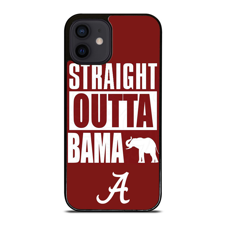 STRAIGHT OUTTA BAMA ALABAMA CRIMSON TIDE  iPhone 12 Mini Case Cover