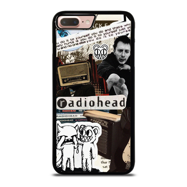 RADIOHEAD THOM YORK COLLAGE iPhone 7 / 8 Plus Case Cover RADIOHEAD THOM YORK COLLAGE iPhone 7 / 8 Plus Case Cover