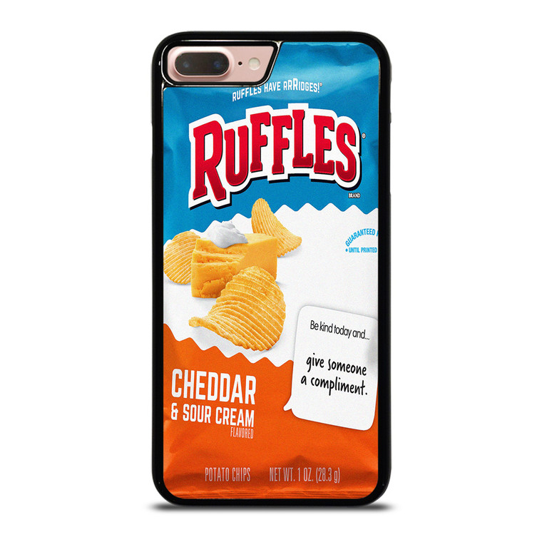 RUFFLES POTATO CHIPS CHEDDAR iPhone 7 / 8 Plus Case Cover RUFFLES POTATO CHIPS CHEDDAR iPhone 7 / 8 Plus Case Cover
