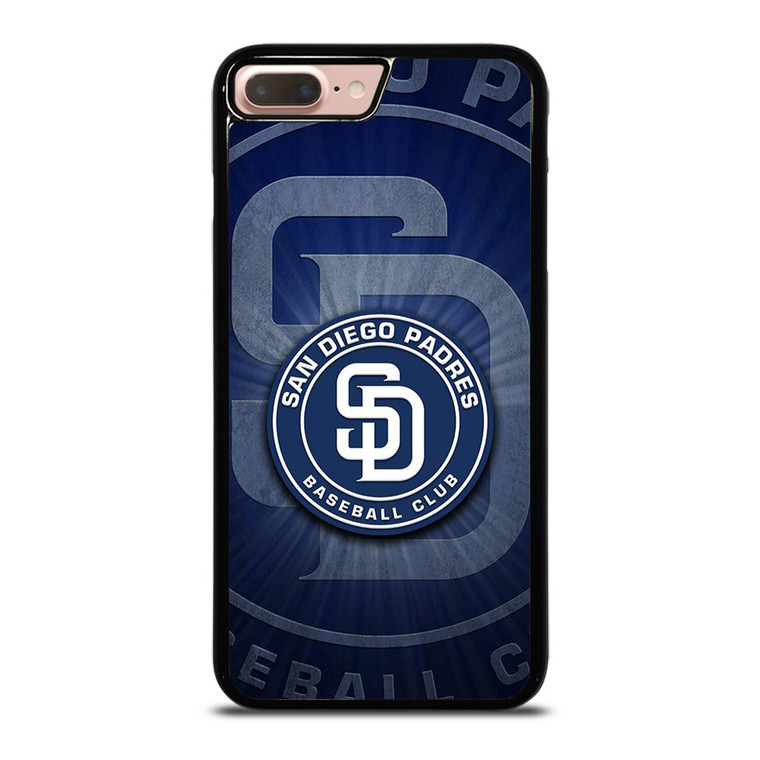 SAN DIEGO PADRES BASEBALL METAL LOGO iPhone 7 / 8 Plus Case Cover