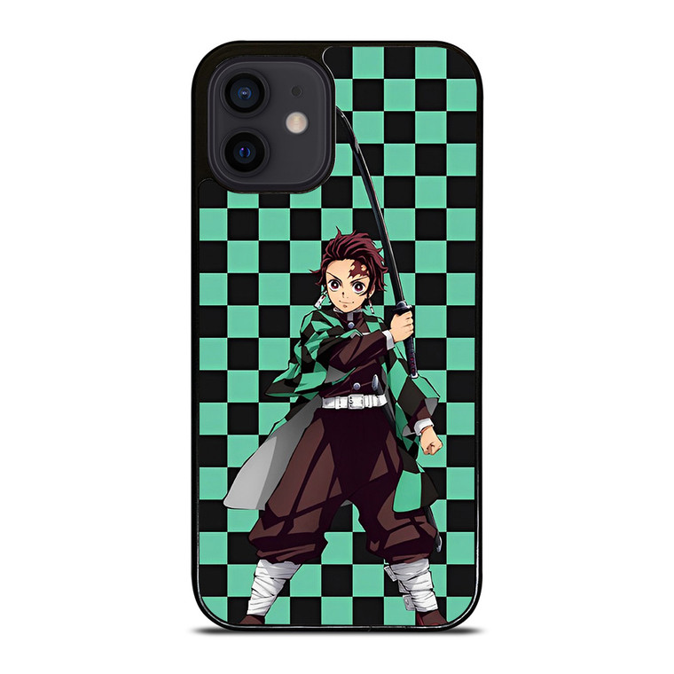 TANJIRO KAMADO DEMON SLAYER PATTERN  iPhone 12 Mini Case Cover