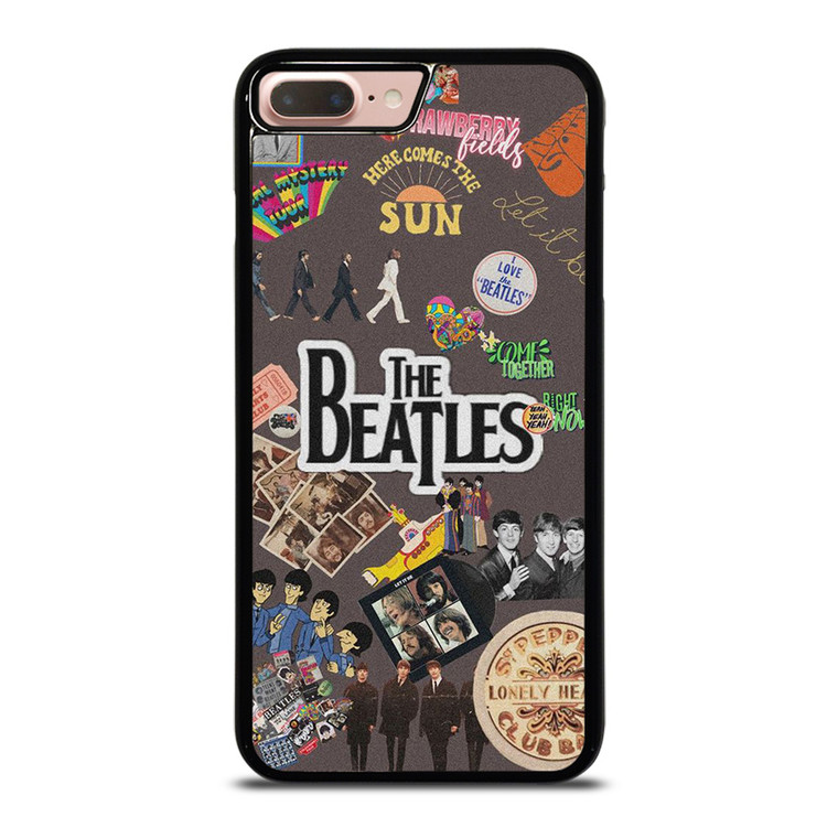 THE BEATLES ROCK BAND COLLAGE iPhone 7 / 8 Plus Case Cover THE BEATLES ROCK BAND COLLAGE iPhone 7 / 8 Plus Case Cover