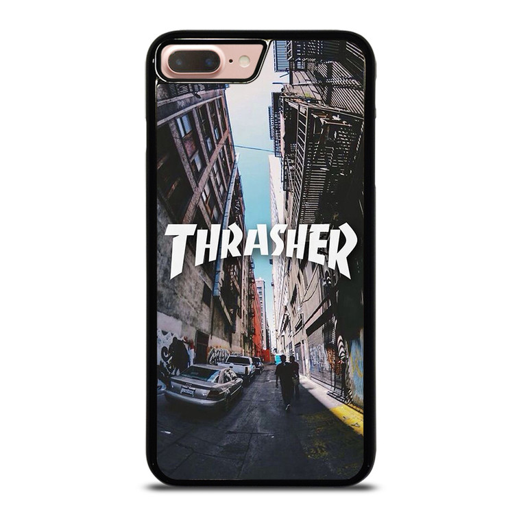 THRASHER SKATEBOARD URBAN CITY LOGO iPhone 7 / 8 Plus Case Cover THRASHER SKATEBOARD URBAN CITY LOGO iPhone 7 / 8 Plus Case Cover