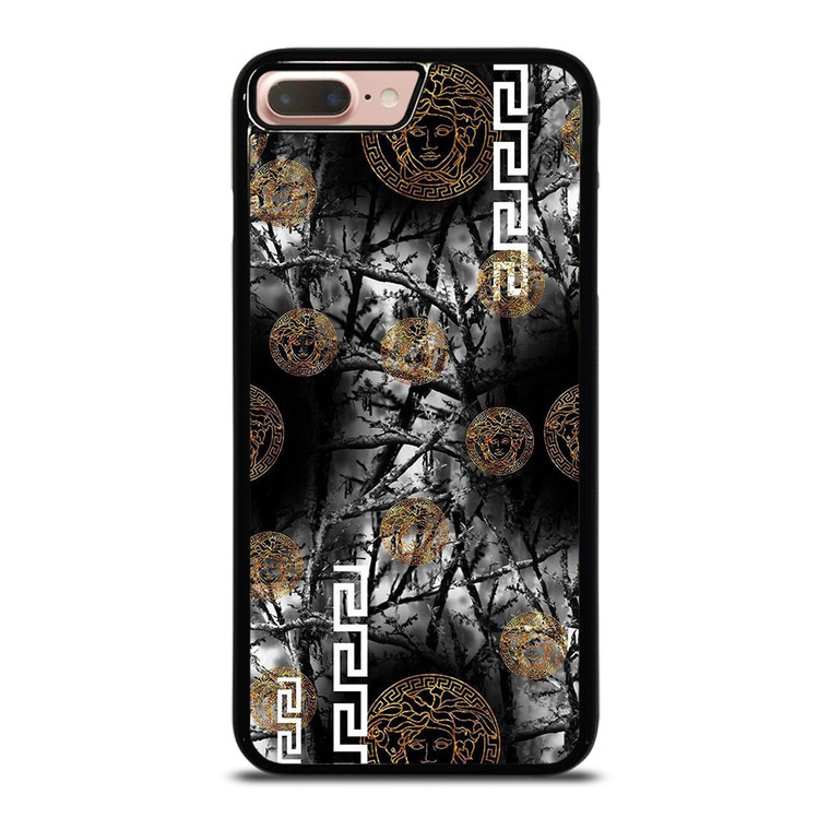 VERCASE CAMO LEAF BLACK WHITE iPhone 7 / 8 Plus Case Cover