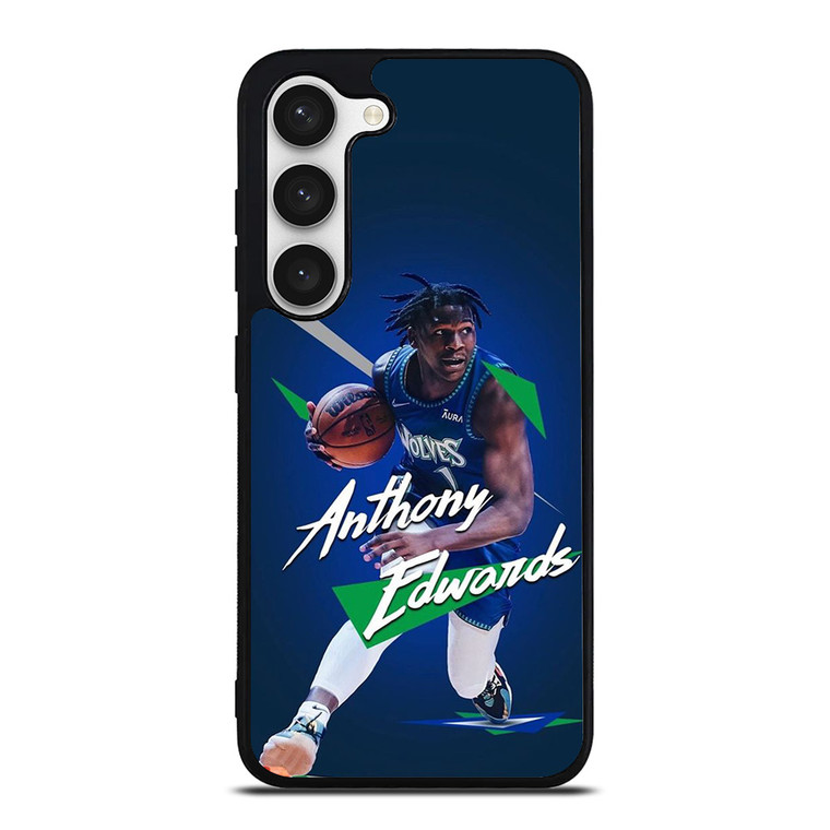 ANTHONY EDWARDS MINNESOTA TIMBERWOLVES BASKETBALL Samsung Galaxy S23 Case Cover
