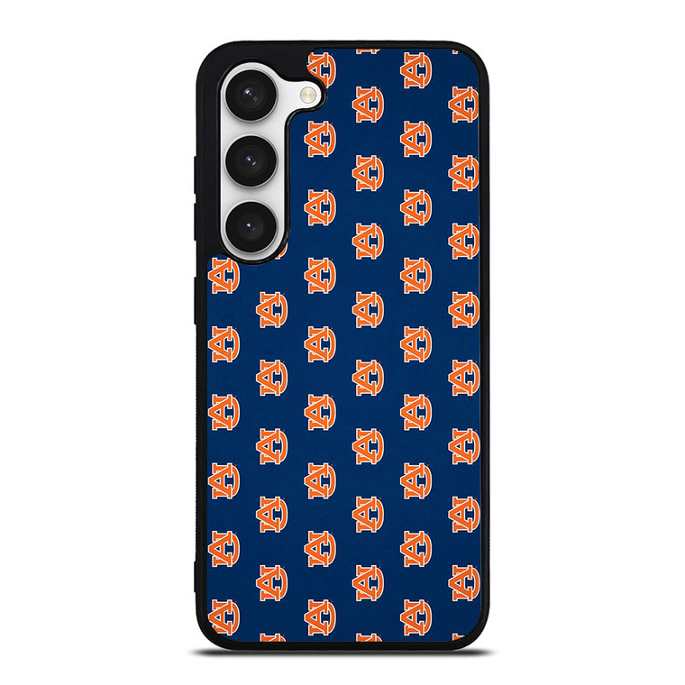 AUBURN TIGERS FOOTBALL LOGO COLLAGE Samsung Galaxy S23 Case Cover