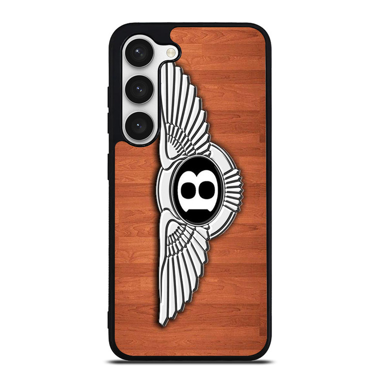 BENTLEY CAR WOODEN EMBLEM Samsung Galaxy S23 Case Cover
