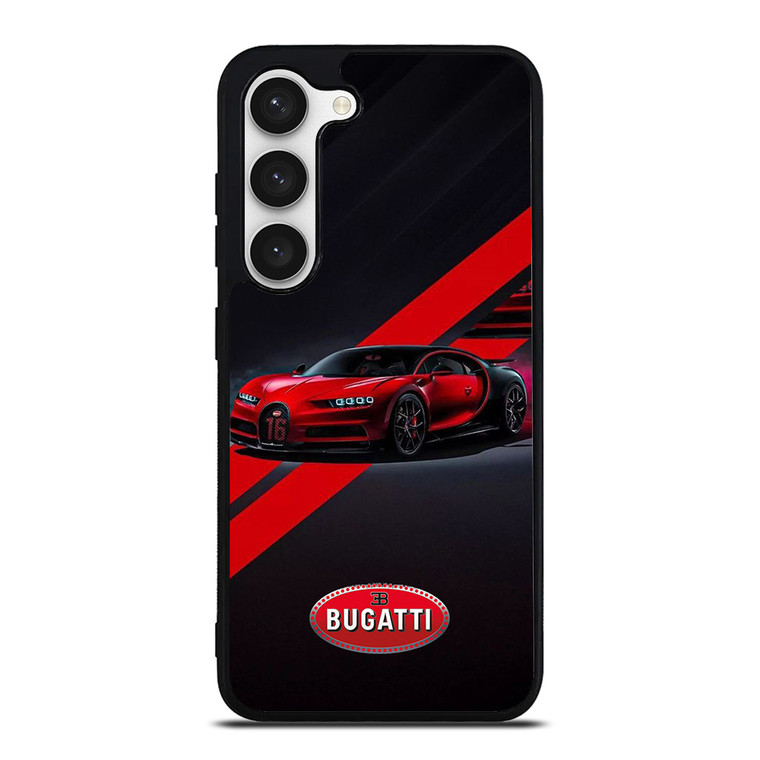 BUGATTI SUPER CAR RED LOGO Samsung Galaxy S23 Case Cover