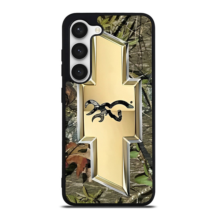 CHEVY CHEVROLET BROWNING CAMO LEAF Samsung Galaxy S23 Case Cover