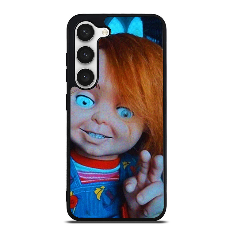 CHUCKY DOLL PEACE FINGER Samsung Galaxy S23 Case Cover