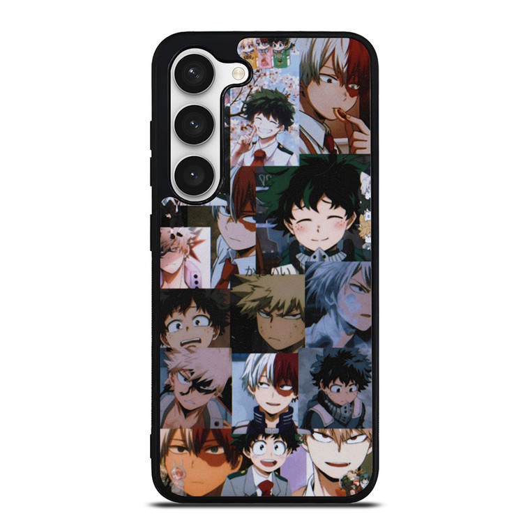 DEKU TODOROKI BAKUGO MY HERO ACADEMIA COLLAGE Samsung Galaxy S23 Case Cover DEKU TODOROKI BAKUGO MY HERO ACADEMIA COLLAGE Samsung Galaxy S23 Case Cover