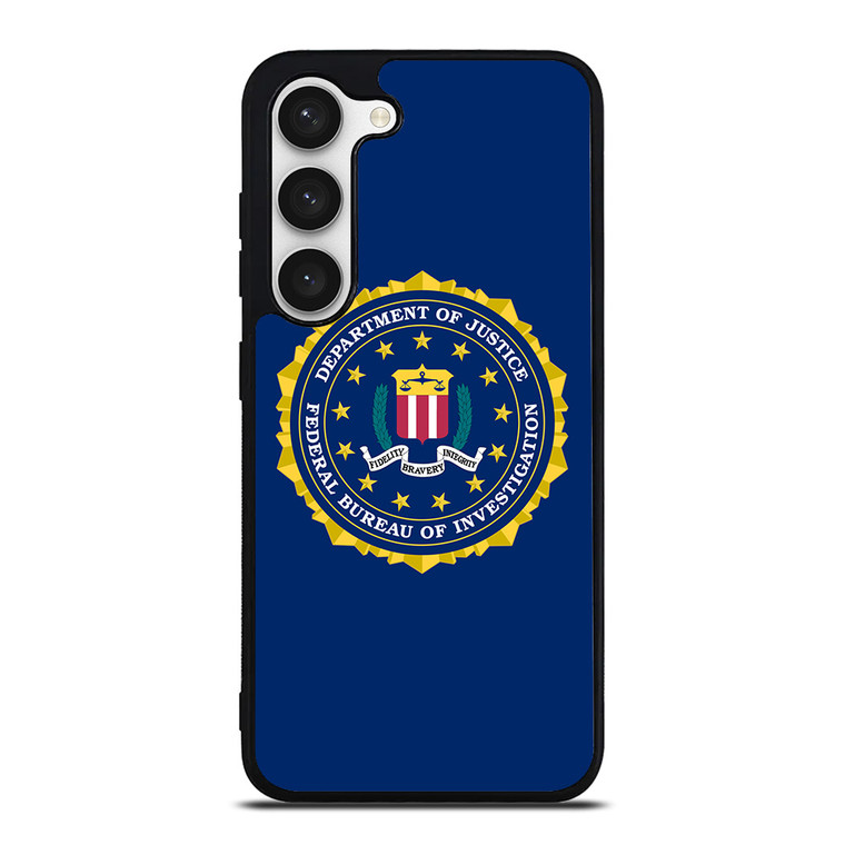 FBI BADGE BLUE Samsung Galaxy S23 Case Cover