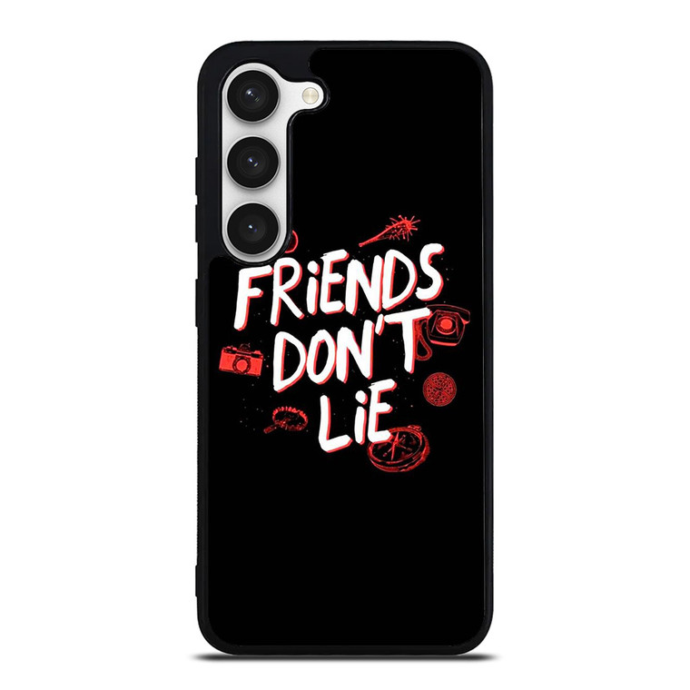 FRIENDS DONT LIE STRANGER THINGS ART Samsung Galaxy S23 Case Cover FRIENDS DONT LIE STRANGER THINGS ART Samsung Galaxy S23 Case Cover