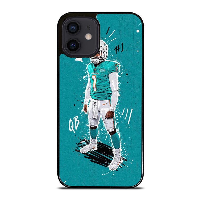 TUA TAGOVAILOA MIAMI DOLPHINS FOOTBALL  iPhone 12 Mini Case Cover