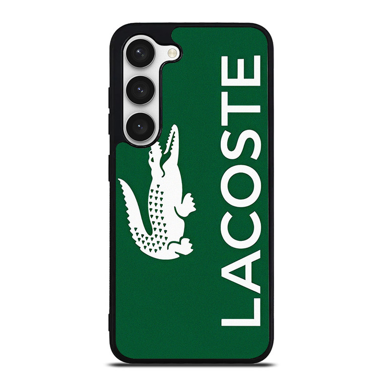 LACOSTE GREEN LOGO Samsung Galaxy S23 Case Cover LACOSTE GREEN LOGO Samsung Galaxy S23 Case Cover