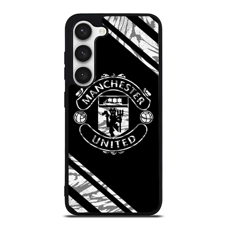 MANCHESTER UNITED CAMO LOGO Samsung Galaxy S23 Case Cover