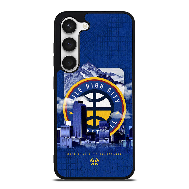 MILE HIGH CITY BASKETBALL LOGO Samsung Galaxy S23 Case Cover