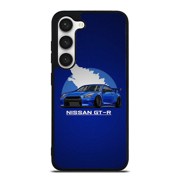 NISSAN GTR CODZILLA CARTOON Samsung Galaxy S23 Case Cover NISSAN GTR CODZILLA CARTOON Samsung Galaxy S23 Case Cover