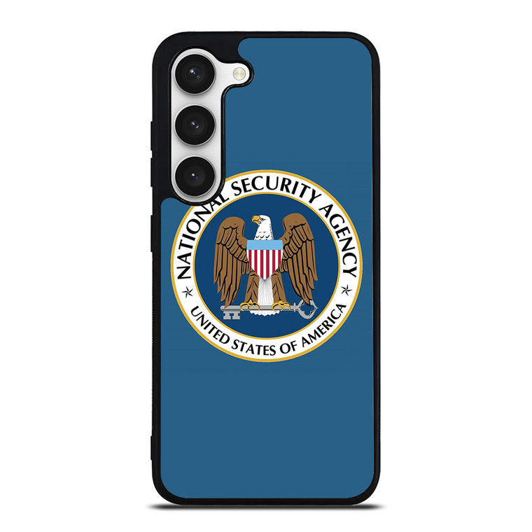 NSA NATIONAL SECURITY AGENCY BADGE Samsung Galaxy S23 Case Cover