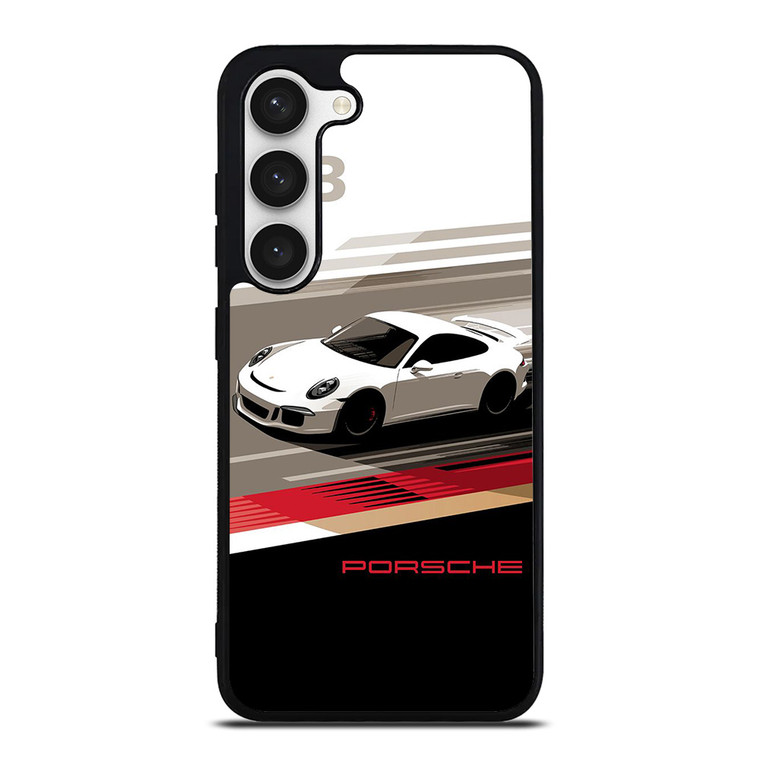 PORSCHE GT3 MINIMALIST Samsung Galaxy S23 Case Cover
