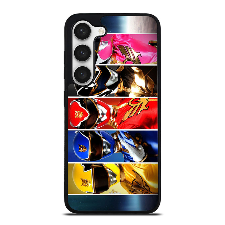 POWER RANGERS MEGAFORCE COLLAGE Samsung Galaxy S23 Case Cover