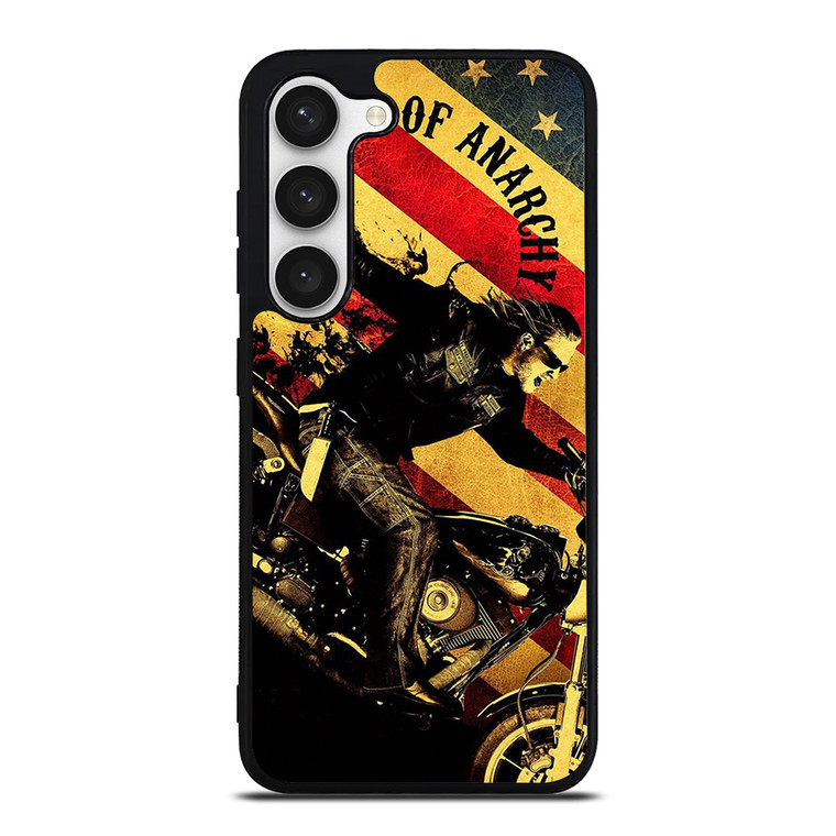 SONS OF ANARCHY USA LOGO Samsung Galaxy S23 Case Cover