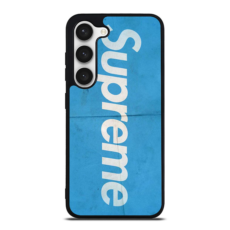 SUPREME BLUE LOGO Samsung Galaxy S23 Case Cover