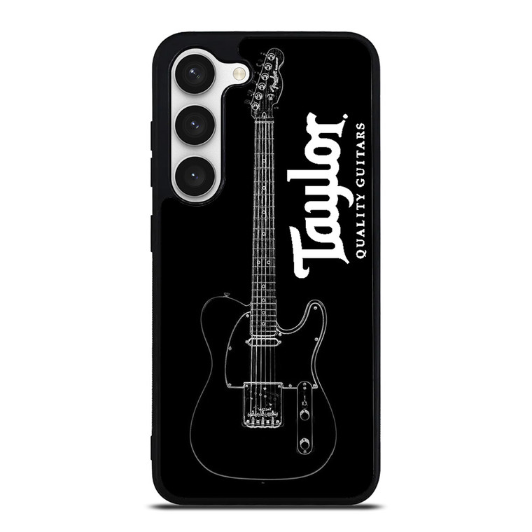 TAYLOR GUITARS BLACK LOGO Samsung Galaxy S23 Case Cover TAYLOR GUITARS BLACK LOGO Samsung Galaxy S23 Case Cover
