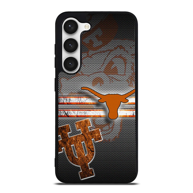 TEXAS LONGHORNS METAL SYMBOL Samsung Galaxy S23 Case Cover