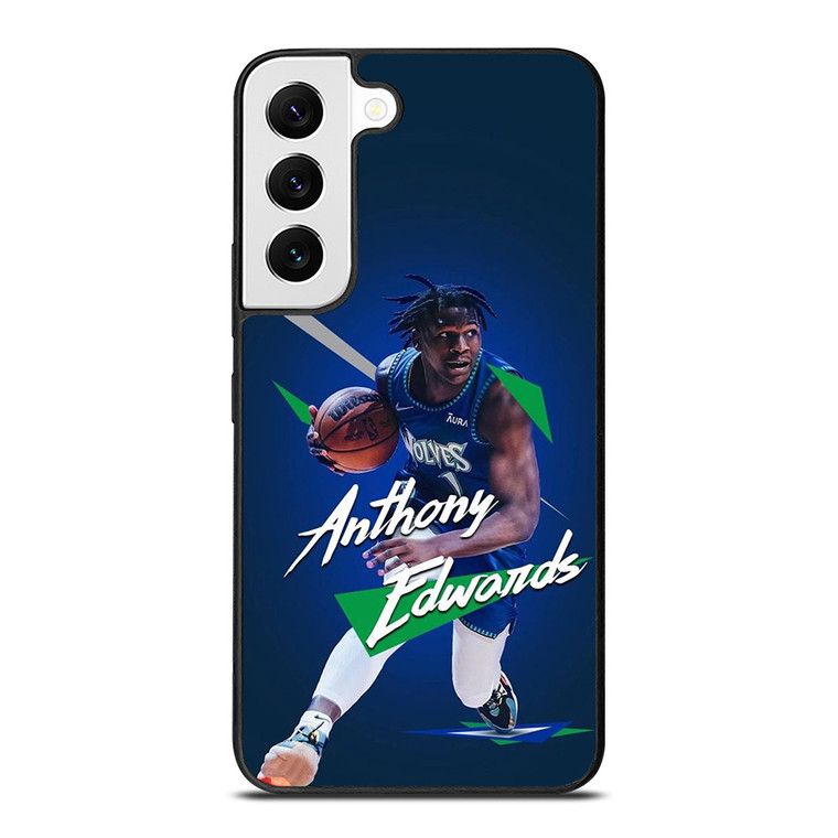 ANTHONY EDWARDS MINNESOTA TIMBERWOLVES BASKETBALL Samsung Galaxy S22 Case Cover