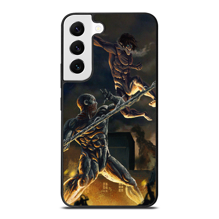 ATTACK ON TITAN VS WARHAMMER TITAN Samsung Galaxy S22 Case Cover