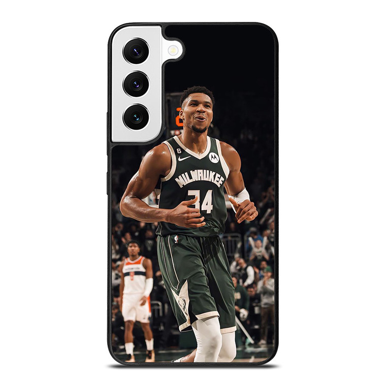 GIANNIS ANTETOKOUNMPO MILWAUKEE BUCKS BASKET Samsung Galaxy S22 Case Cover