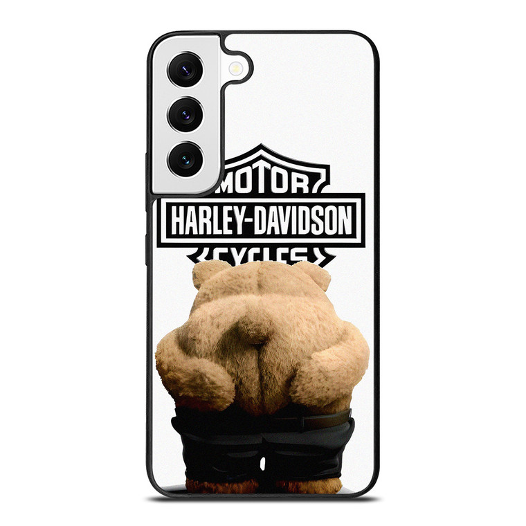 HARLEY DAVIDSON MOTOR KISS MY ASS Samsung Galaxy S22 Case Cover