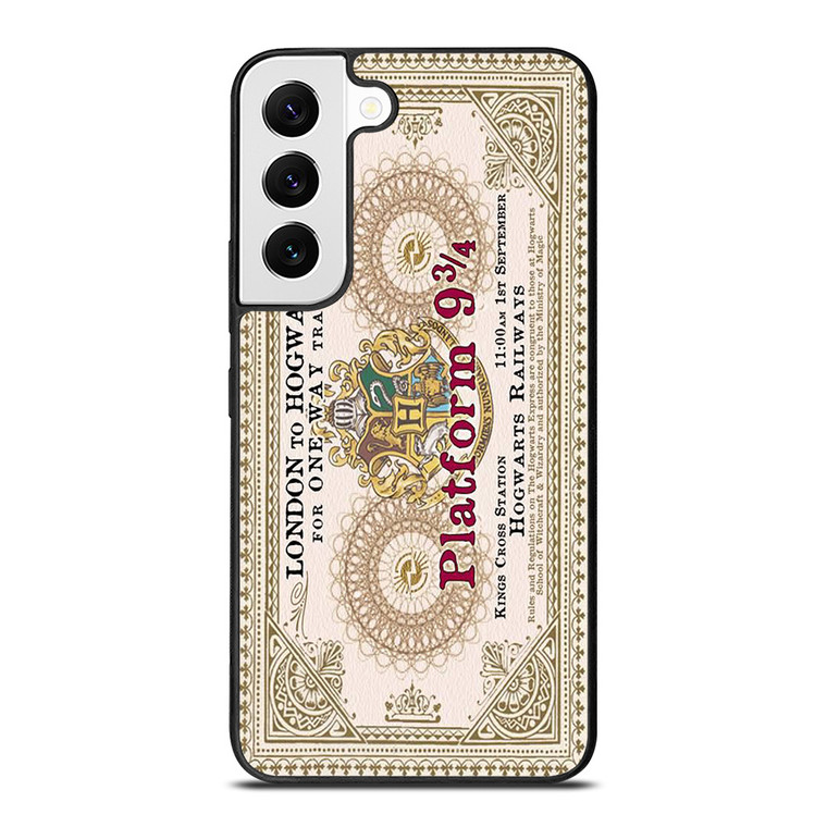 HARRY POTTER TICKETS PLATFORM NINE AND THREE QUARTERS Samsung Galaxy S22 Case Cover