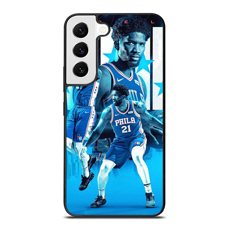 JOEL EMBIID PHILADELPHIA SIXERS ART Samsung Galaxy S22 Case Cover