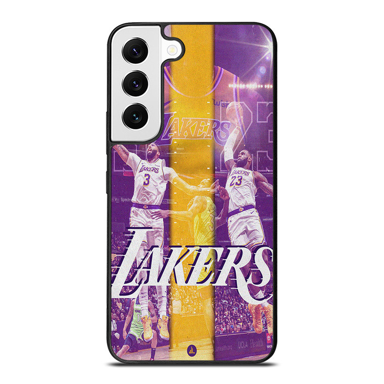 LEBRON JAMES X ANTHONY DAVIS LA LAKERS Samsung Galaxy S22 Case Cover