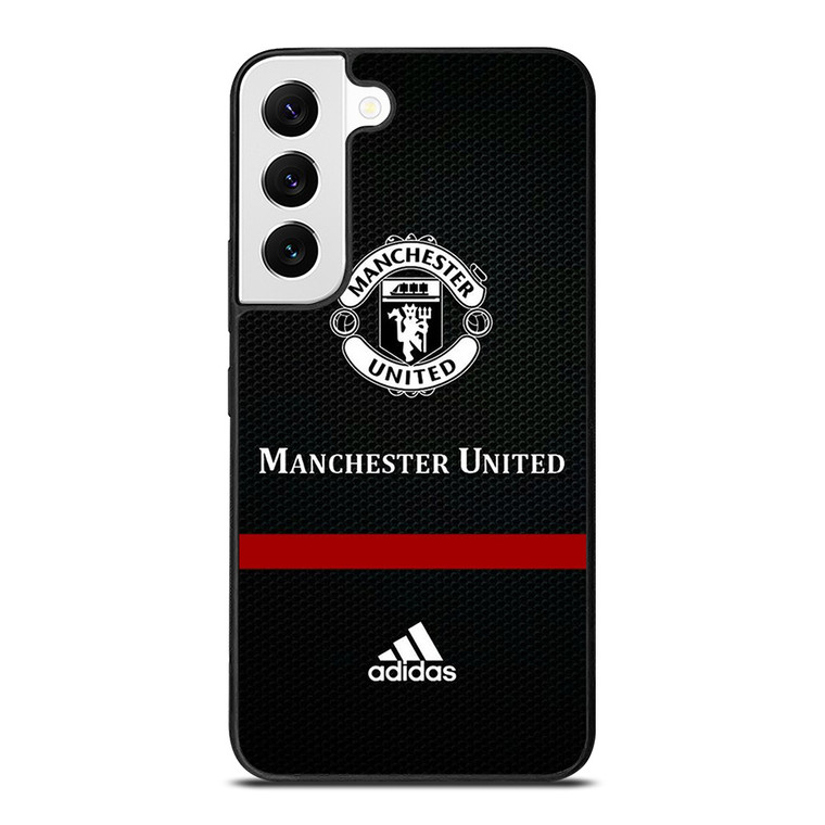 MANCHESTER UNITED ADIDAS CARBON Samsung Galaxy S22 Case Cover