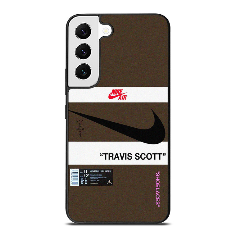 NIKE AIR TRAVIS SCOTT LOGO Samsung Galaxy S22 Case Cover