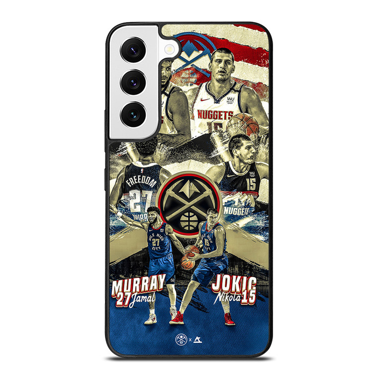 NIKOLA JOKIC X JAMAL MURRAY DENVER NUGGETS Samsung Galaxy S22 Case Cover NIKOLA JOKIC X JAMAL MURRAY DENVER NUGGETS Samsung Galaxy S22 Case Cover