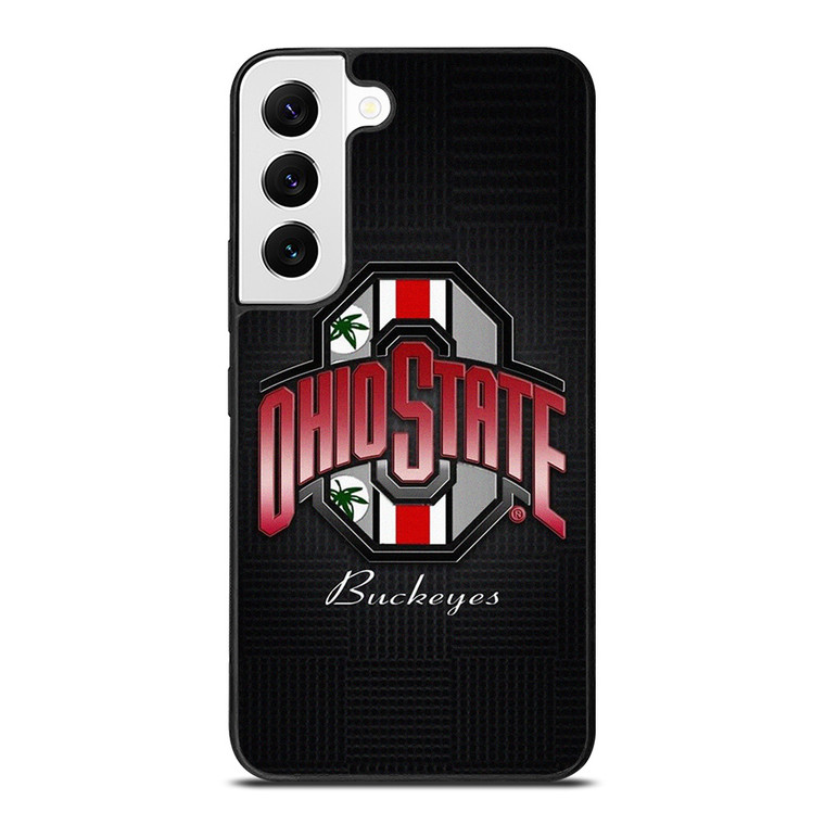 OHIO STATE BUCKEYES WEED METAL SYMBOL Samsung Galaxy S22 Case Cover OHIO STATE BUCKEYES WEED METAL SYMBOL Samsung Galaxy S22 Case Cover