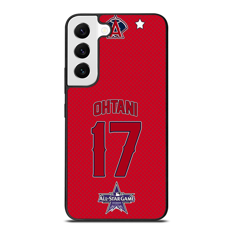 SHOHEI OHTANI LOS ANGELES ANGELS BASEBALL Samsung Galaxy S22 Case Cover SHOHEI OHTANI LOS ANGELES ANGELS BASEBALL Samsung Galaxy S22 Case Cover